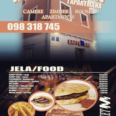 Buffet M Apartments And Rooms Obrovac Bagian luar foto